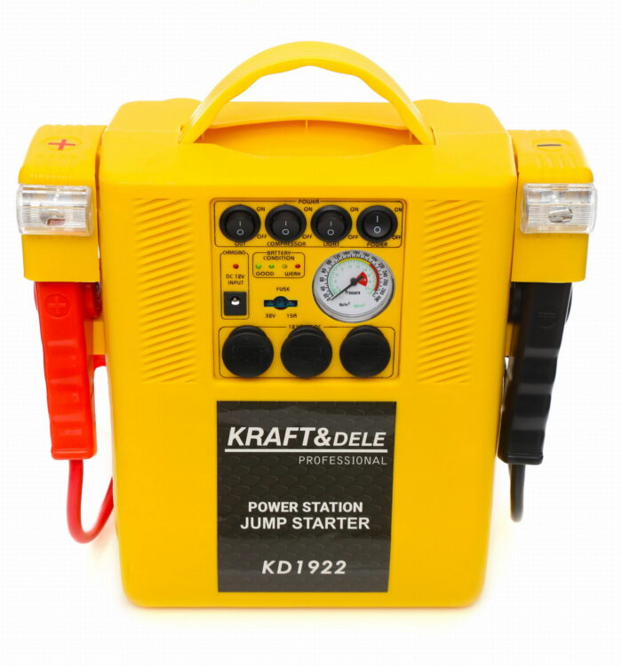 Starter 4in1 -käivitus, kompressor, taskulamp - Image 2