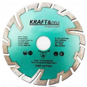 Segmenteeritud teemanttera 125x22.2mm KD928