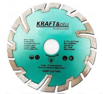 Segmenteeritud teemanttera 125x22.2mm KD928