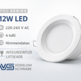 LED-süvistatav laevalgusti / süvisvalgusti 220-240V